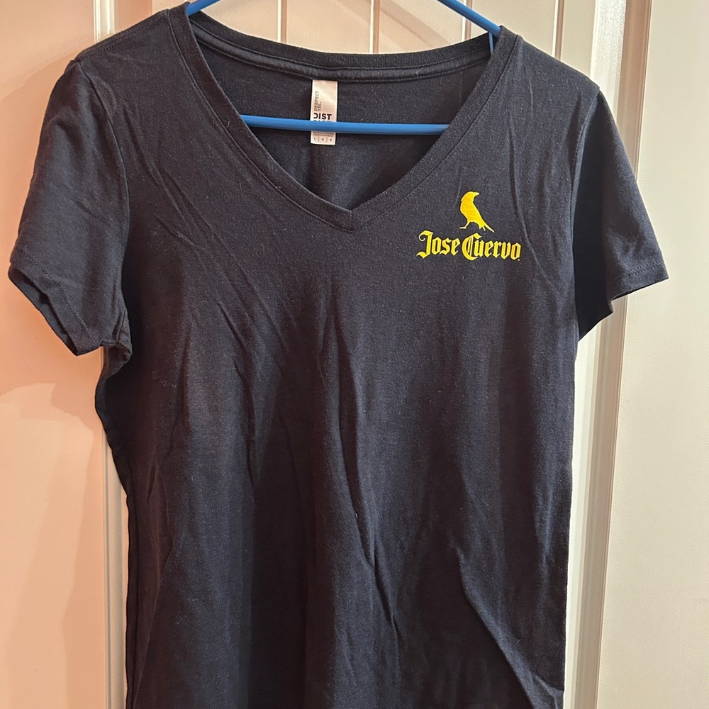 Jose Cuervo Black V-Neck T-Shirt